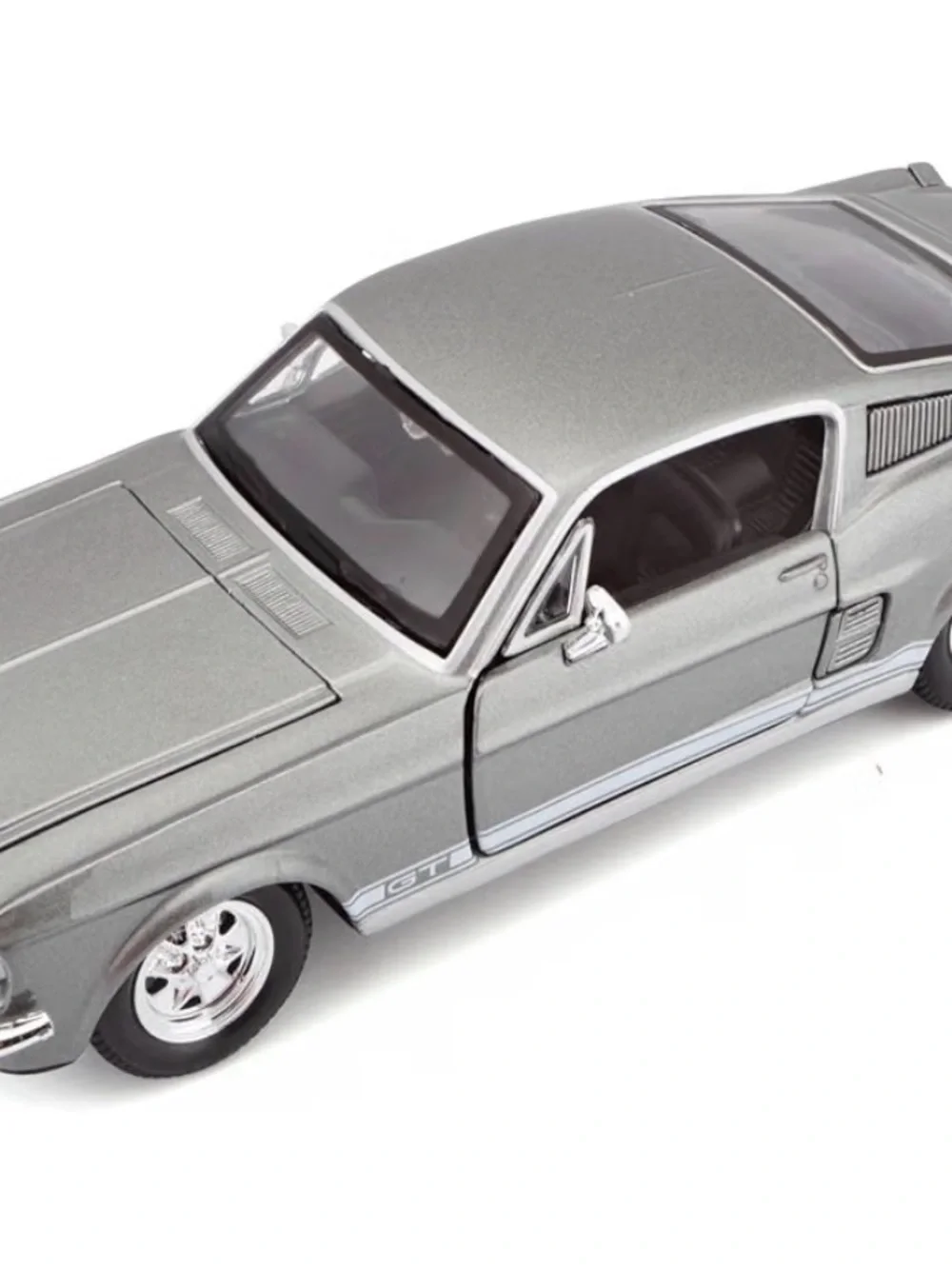Special Edition 1967 Ford Mustang GT Die-Cast Toy Car - Gray
